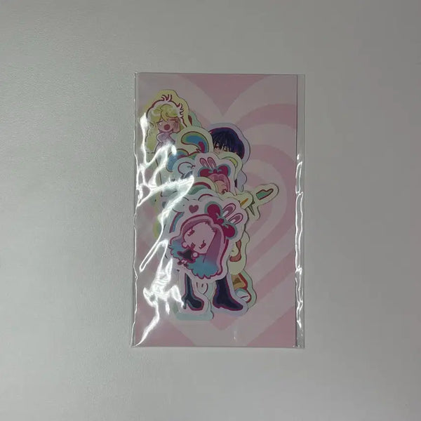 [BUNJANG] Ailee Stage A-Stage Pop-up Rabbit Sticker Set / 에일리언 스테이지 에이스테 팝업 토끼 조각스티커 세트