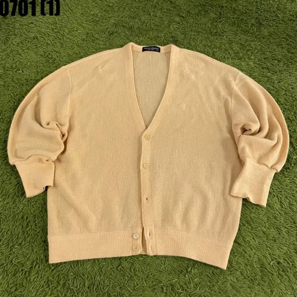 [BUNJANG] Saint Laurent Cardigan Beige / 입생로랑 가디건 105