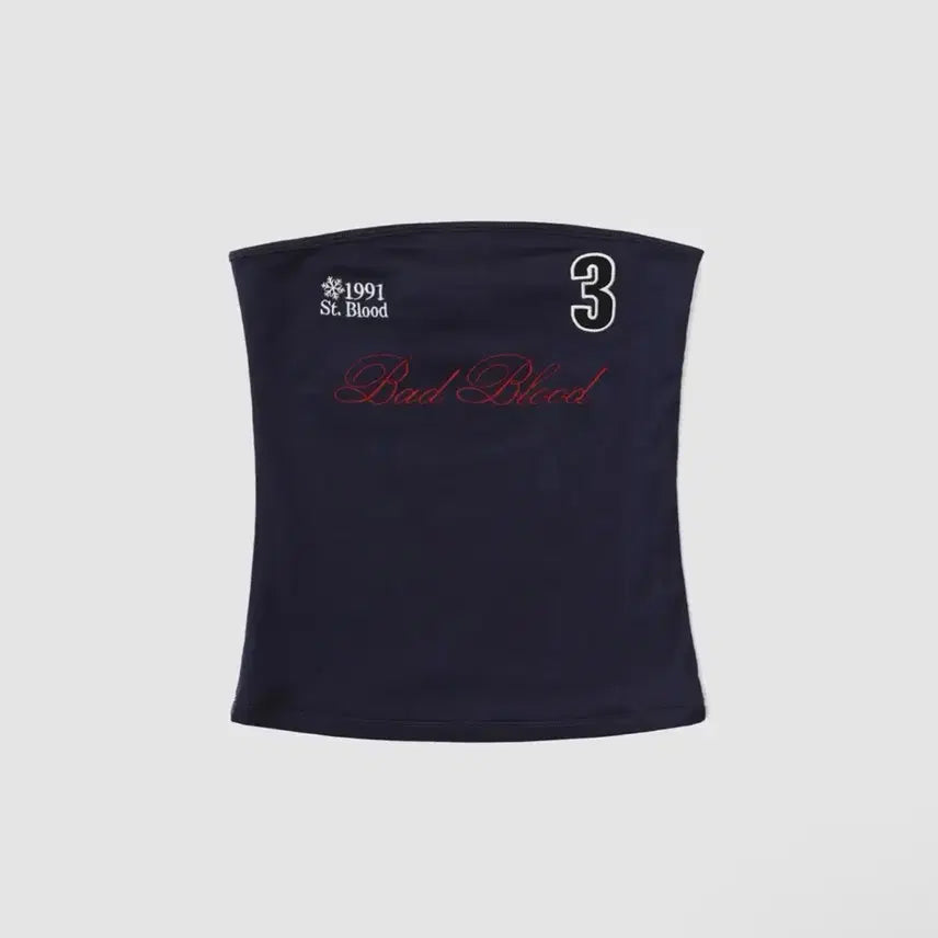 [BUNJANG] Badblood Classic Tube Top Navy / 배드블러드 클래식 튜브탑 네이비