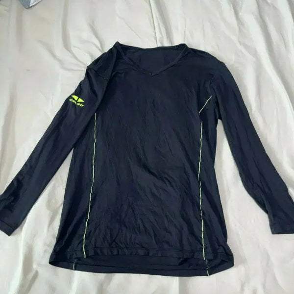 [BUNJANG] SCELIDO Long Sleeve Functional T-Shirt Black / SCELIDO 기능성 긴팔 티셔츠 블랙