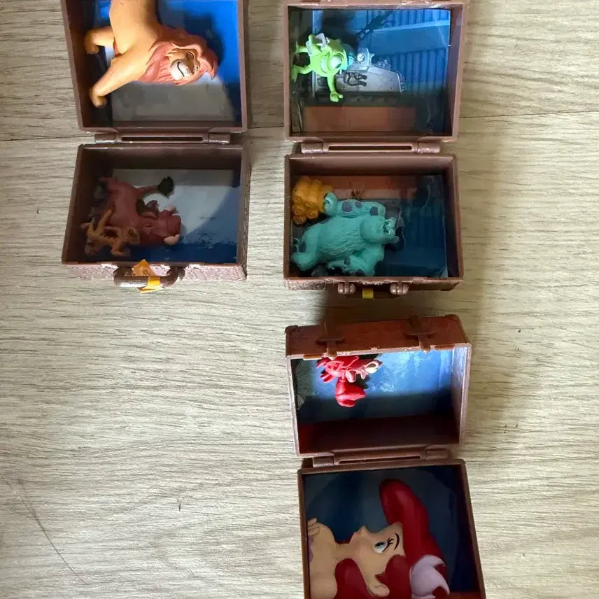 [BUNJANG] Disney "Drunk" Character Figures Set / 디즈니 드렁크 피규어 판매합니다!