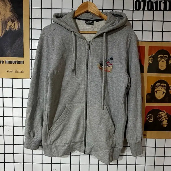 [BUNJANG] New Balance Hoodie Grey Size 95 / 뉴발란스 후드집업 그레이 95