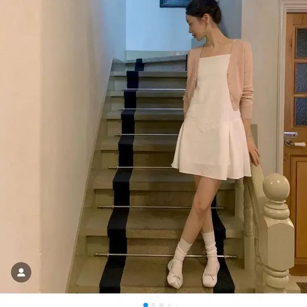 [BUNJANG] Levain Chole Lace Dress (White) / (무료배송) 르베인 Chole Lace Dress(White)
