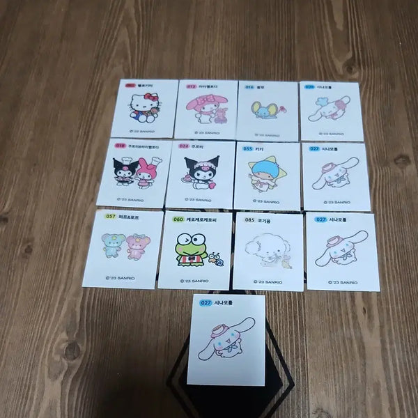 [BUNJANG] Sanrio Sticker Cinnamoroll Kerokerokeroppi / 산리오띠부씰 1개 선택 시나모롤 케로케로케로피 하자씰