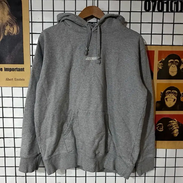 [BUNJANG] ANDERSSON Grey Hoodie L / ANDERSSON 후드티 그레이 L