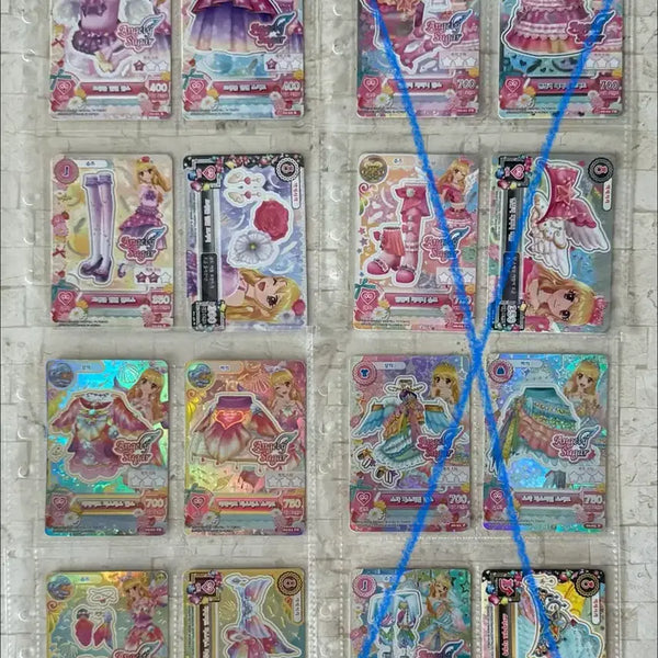 [BUNJANG] Aikatsu Rare Cards Lime, Marine, Bora, Luna, Sky, Yuri / 아이엠스타 아이카츠 희귀카드 라임 마린 보라 루나 하늘 유리