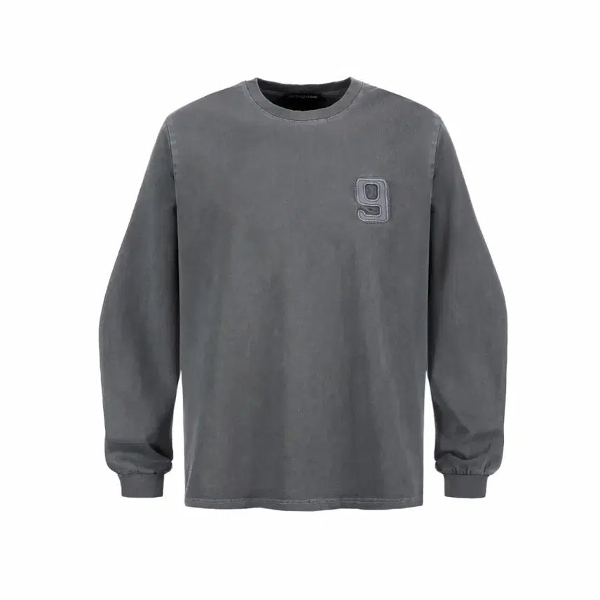 [BUNJANG] Archive 9 Logo Long Sleeve Blue Size 3 / [3] 9999아카이브 9로고 롱슬리브 블루