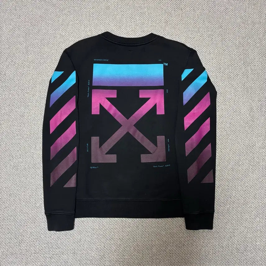 [BUNJANG] Off-White Arrow Gradient Sweatshirt M Size / [M Size] 오프화이트 그라데이션 맨투맨