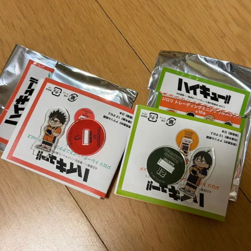 [BUNJANG] Haikyuu!! Nishinoya Yuu & Yamaguchi Tadashi Acrylic Stand Set / 하이큐 아크릴 스탠드 니시노야 야마구치