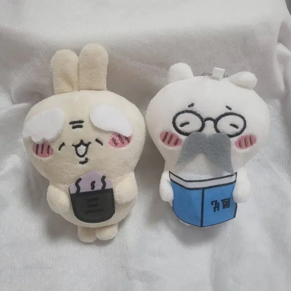 [BUNJANG] Cheekawaii Old Man Doll Keychain (Usagi) / [개당]치이카와 먼작귀 늙크크 노인 인형 키링_우사기