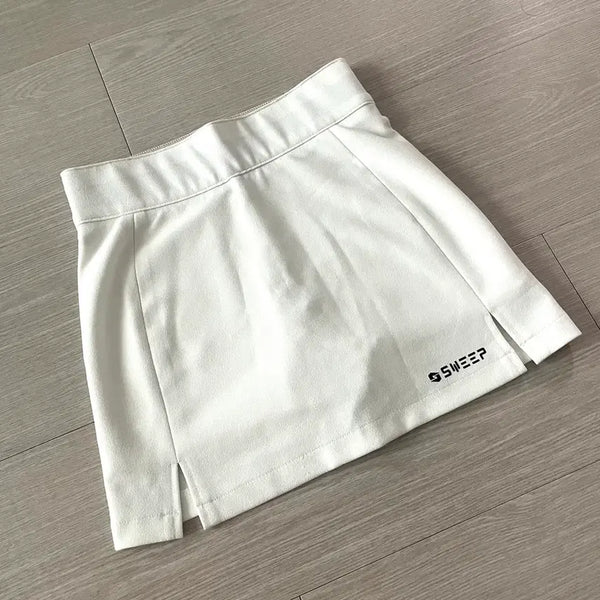 [BUNJANG] SWEEP White Bowling Skirt (Size S) / SWEEP 스윕 골프 스커트 볼링 스커트 s사이즈