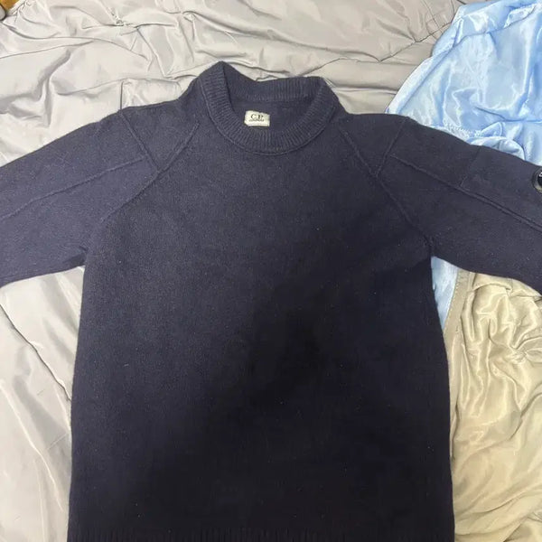 [BUNJANG] CP Company Navy Knit Sweater / CP컴퍼니 네이비 니트