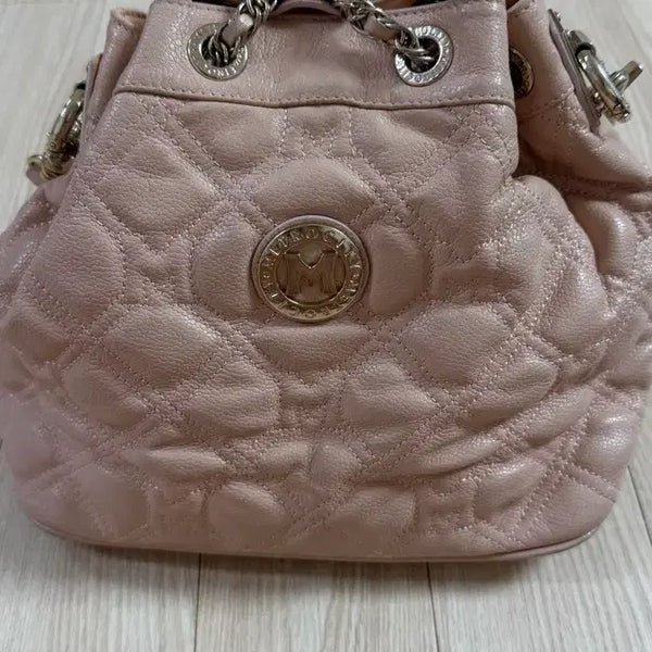 [BUNJANG] MSTORE Quilting Bucket Bag Pink / 메트로시티 퀼팅 버킷백 핑크