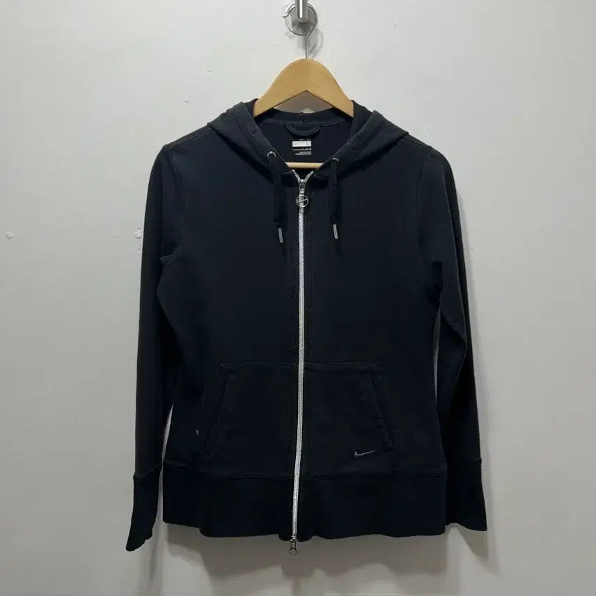 [BUNJANG] Nike Black Hoodie Zip-Up Women's L / 나이키 후드집업 블랙 L 여성