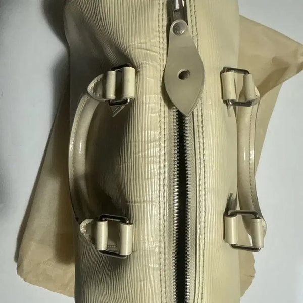 [BUNJANG] Louis Vuitton Epi Speedy 25 White / 루이비통 에삐 스피디 25 화이트(정품)