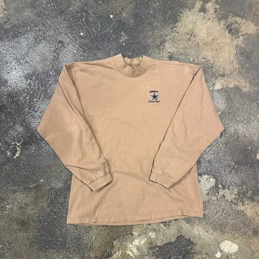 [BUNJANG] Vintage 90s Dallas Cowboys Long Sleeve T-Shirt / 빈티지 90s 달라스 카오보이 롱슬리브