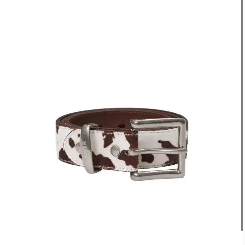 [BUNJANG] XLIM Cow Hair Belt / XLIM 엑슬림 카우 송치 벨트