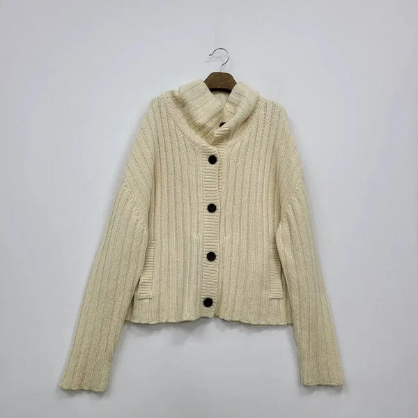[BUNJANG] Studio Tomboy Knit Cardigan Ivory / 스튜디오톰보이 니트 가디건 아이보리/프리/앨리스/1742
