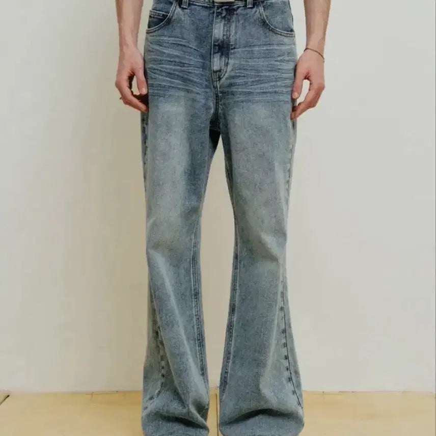 [BUNJANG] Minave Men's Flare Denim Pants M / 미나브 남자 플레어 데님 팬츠 M