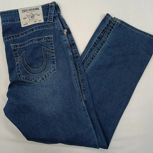[BUNJANG] True Religion Coolmax Denim Pants Men's Size 34 / 트루릴리젼 쿨맥스 데님 남성 34