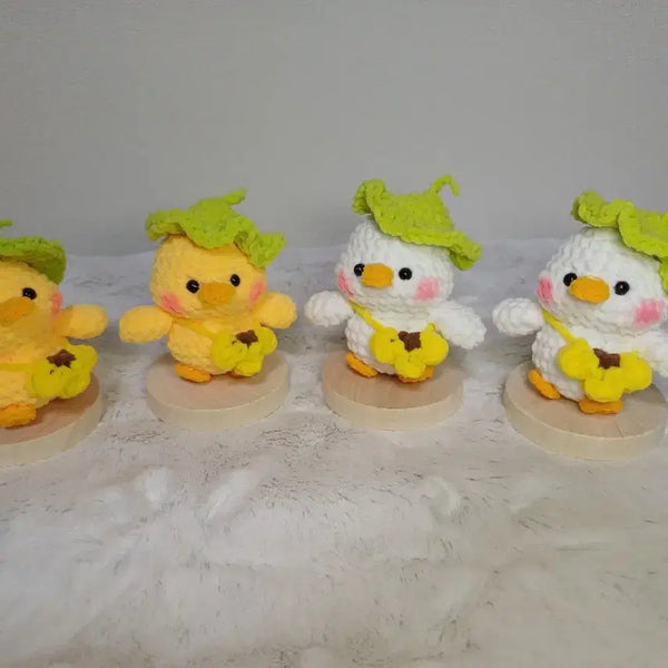 [BUNJANG] Cute Duck Knit Keychain / 귀여운 오리 뜨개키링