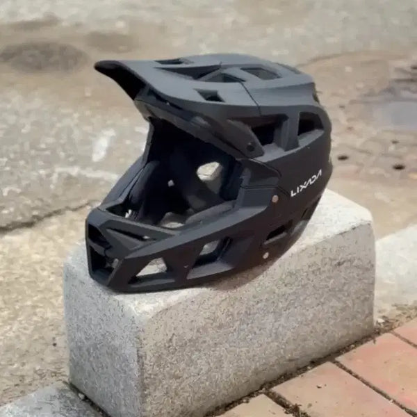 [BUNJANG] LIXADA Full Face Helmet - Black / LIXADA 풀페이스 헬멧 블랙