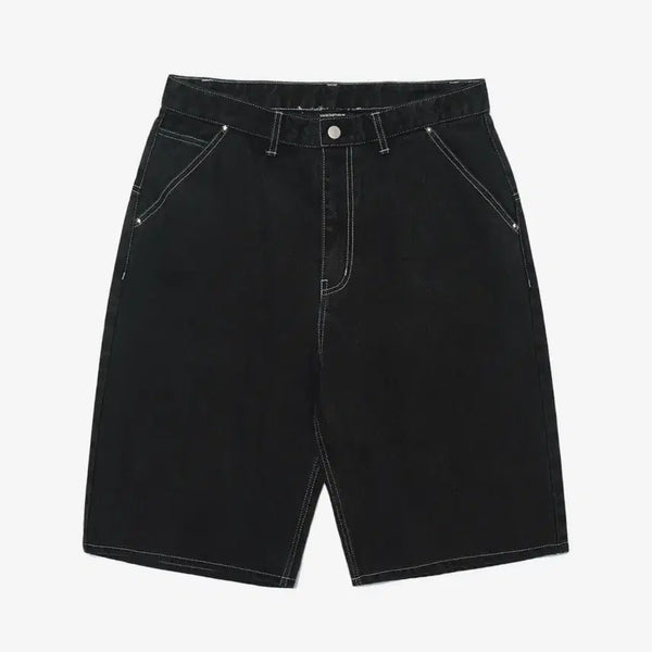 [BUNJANG] Wekeynders Cowboy Denim Shorts (Black) - Size L / 위캔더스 COWBOY DENIM SHORTS (BLACK) L사이즈