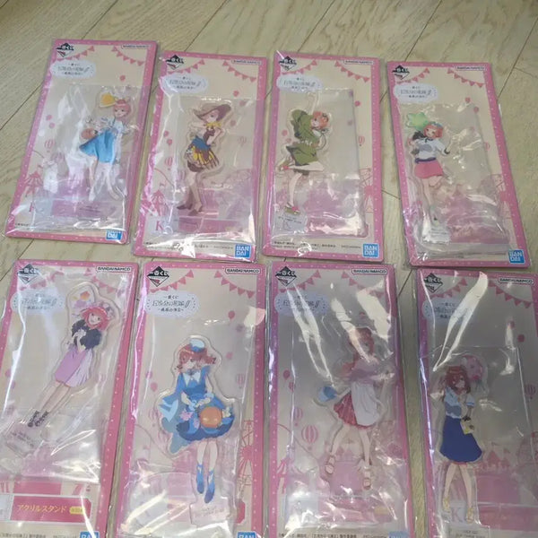 [BUNJANG] The Quintessential Quintuplets Ichiban Kuji Acrylic Stand Set / 제일복권 오등분의 신부 아크릴 8종 일괄판매