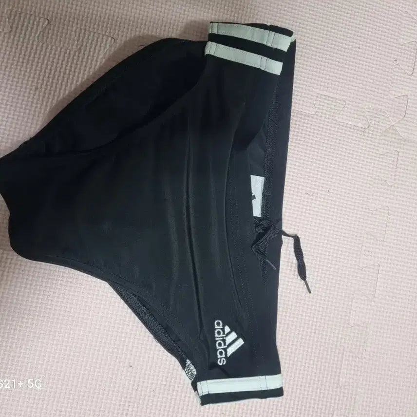 [BUNJANG] Adidas Black Triangle Swimsuit / 아디다스 삼각 수영복 블랙