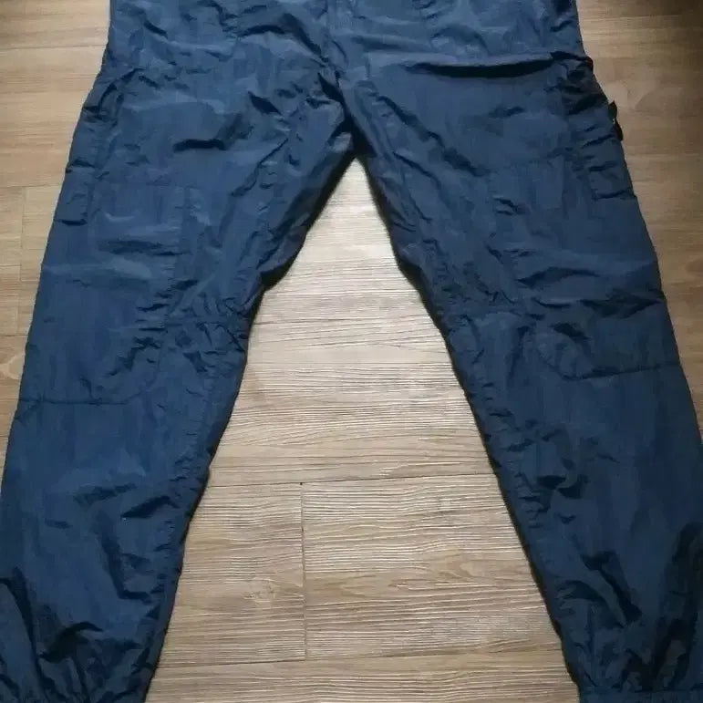 [BUNJANG] Stone Island Seersucker Cargo Jogger Pants / 스톤아일랜드카고팬츠