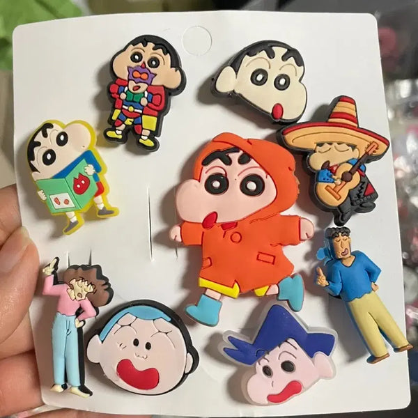 [BUNJANG] Crayon Shin-chan Jibbitz Set / 짱구는못말려 지비츠
