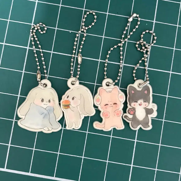 [BUNJANG] NCT Doyoung Jaehyun Soft Keyring Bundle Set / 엔시티 도영 재현 말랑키링 일괄 양도