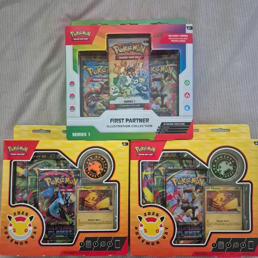[BUNJANG] Pokemon 30th Anniversary Box Bundle / 포켓몬카드 박스 팝니다