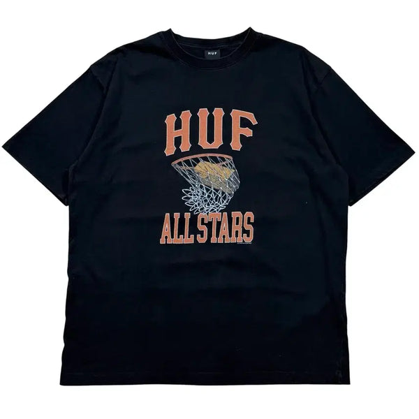 [BUNJANG] HUF All-Stars Basketball Graphic T-Shirt / HUF 허프 올스타즈 농구 그래픽 반팔티