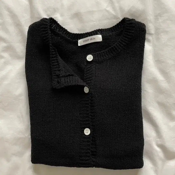 [BUNJANG] First Run Boucle Cardigan + Gabrielle Berry Sweatpants Set / 퍼스트런 부클 가디건 + 가브리엘 베리 스웻 팬츠