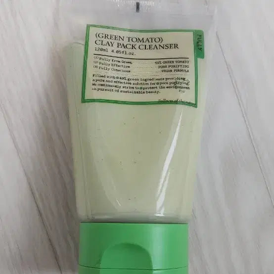 [BUNJANG] Fully Green Tomato Clay Pack Cleanser / 풀리 그린 토마토 클레이 팩 클렌져
