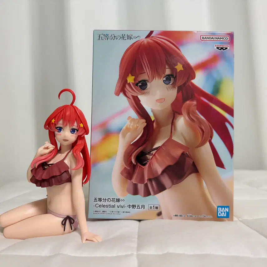 [BUNJANG] Banpresto The Quintessential Quintuplets Nakano Itsuki Summer Swimsuit Figure (Unsealed) / [단순개봉] 반프레스토 오등분의 신부 여름 수영복 나카노 이츠키 피규어