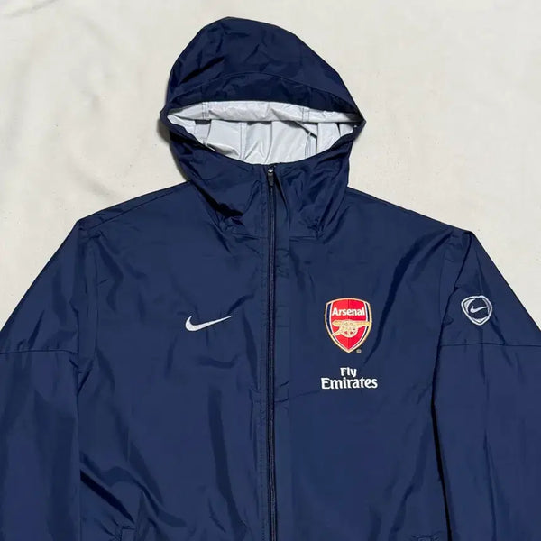[BUNJANG] Nike Arsenal Navy Windbreaker Jacket / M 나이키 아스날 네이비 바람막이