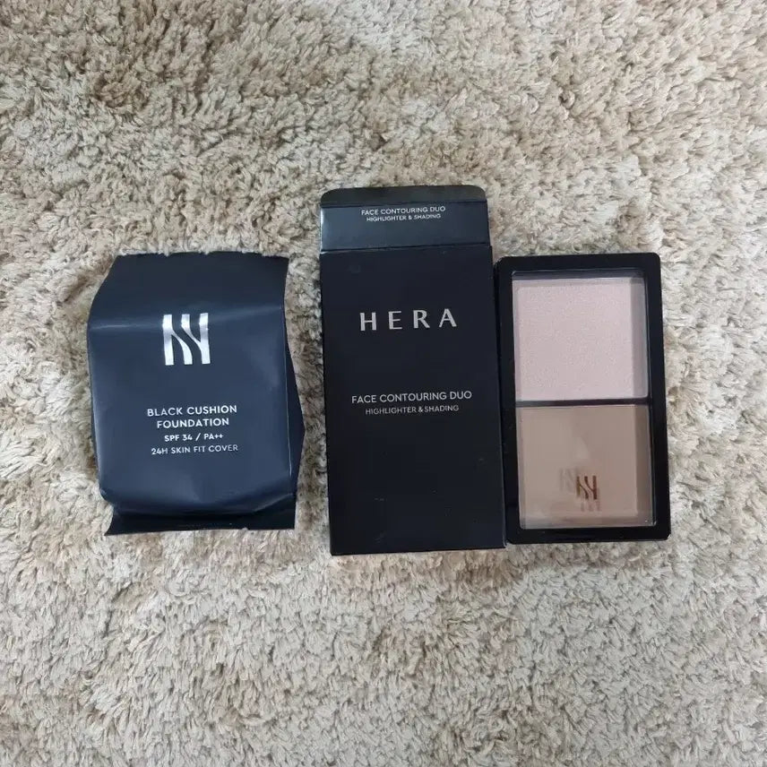 [BUNJANG] Hera Black Cushion Refill & Face Contouring Duo / 헤라 블랙쿠션 리필 13n1 17c1 17n1 21n1 23n1 컨투어링