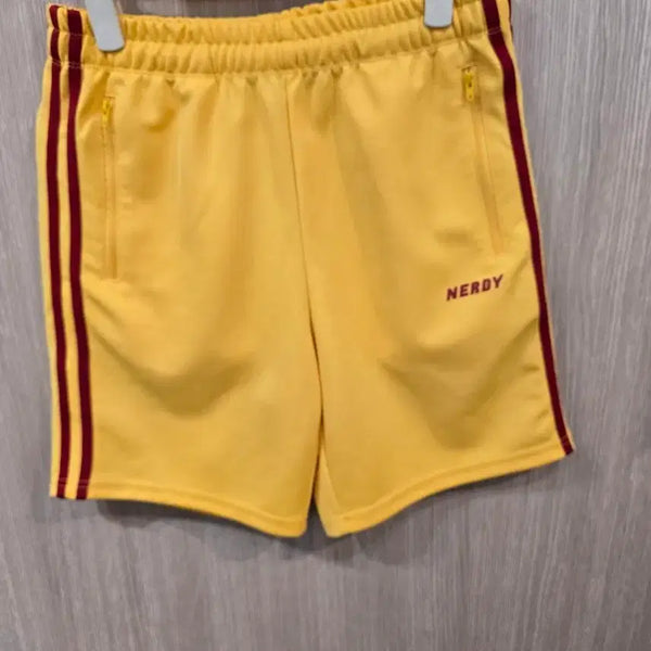 [BUNJANG] NERDY Yellow Jersey Shorts / NERDY 져지 반바지 옐로우