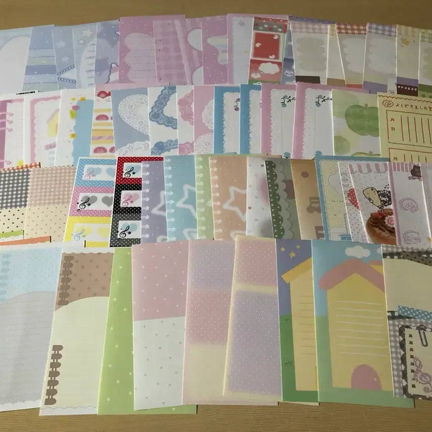 [BUNJANG] 180 Sheets Assorted Unrepeated Paper Bundle / 무중복모조지180장일괄