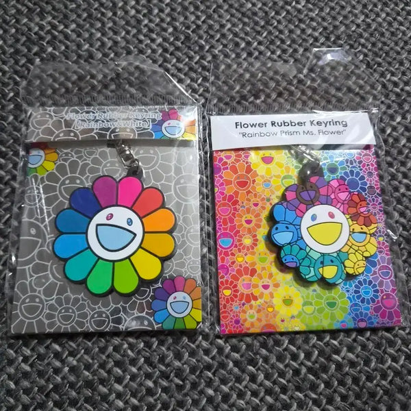 [BUNJANG] Murakami Takashi Kaikai Kiki Keyring / 무라카미 카이카이키키 열쇠고리 키링 새상품