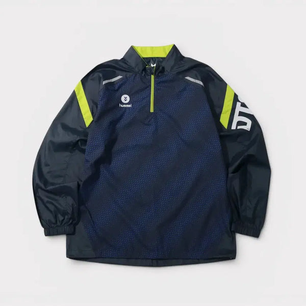 [BUNJANG] Hummel DTS Half-Zip Fleece Warm-up Windbreaker / [M] 험멜 DTS 반집업 피스테 웜업 바람막이