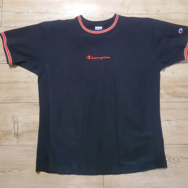 [BUNJANG] Champion Reverse Weave Ringer T-Shirt / 챔피온 리버스위브 링거티