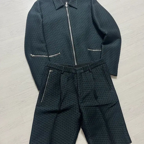 [BUNJANG] Customellow Black Label Jacquard Setup / 커스텀멜로우 블랙라벨 자카드 셋업