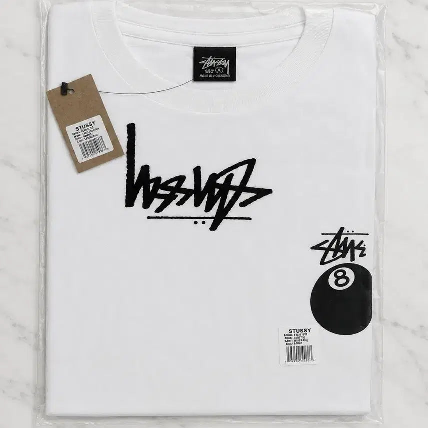 [BUNJANG] Stussy Basic Logo T-Shirt (New, 4 Variations) / 정품 스투시 티셔츠 (새상품, 4종)