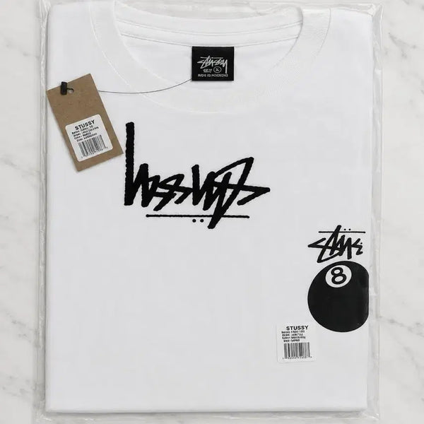 [BUNJANG] Stussy Basic Logo T-Shirt (New, 4 Variations) / 정품 스투시 티셔츠 (새상품, 4종)