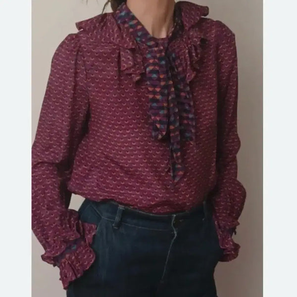 [BUNJANG] Marc Jacobs Tie Blouse / [정품]Marc Jacobs 마크 제이콥스 타이 블라우스