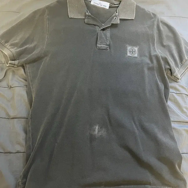 [BUNJANG] Stone Island PK Collar T-Shirt / 스톤아일랜드 pk 카라티 정품