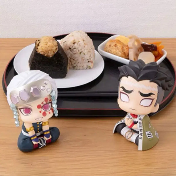 [BUNJANG] Megahouse Uzui Tengen Himejima Gyomei Look Up Anime Goods Set (Sealed) / [미개봉방석특전] 귀멸의칼날 우즈이 텐겐 히메지마 교메이 룩업 메가하우스